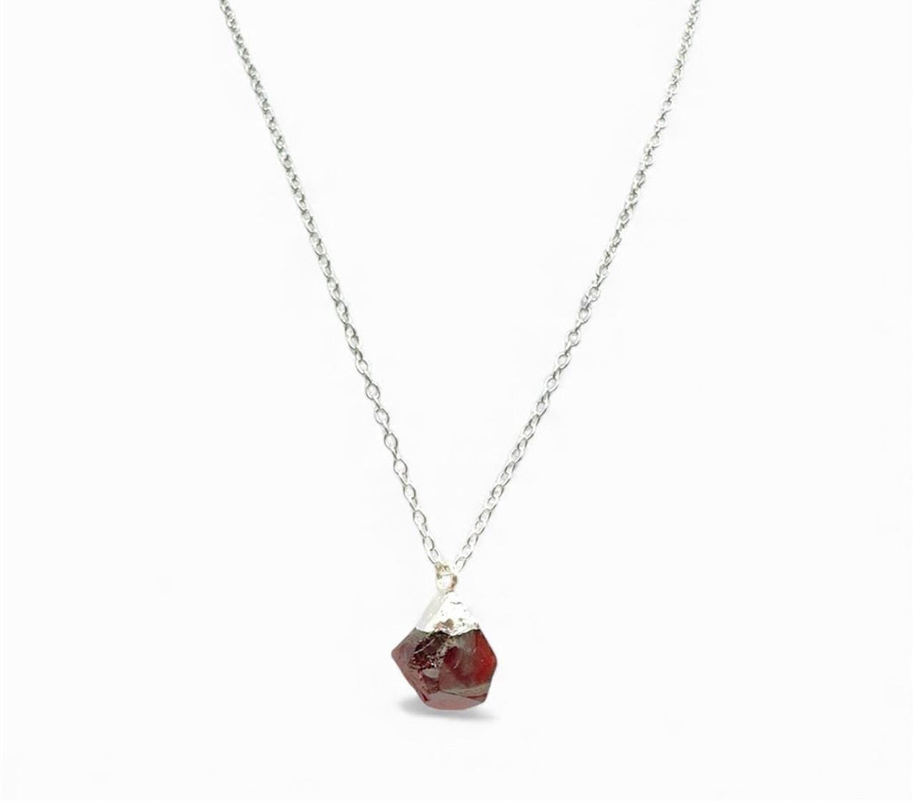 Garnet Necklace: Made in Montana